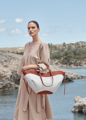 Polène Cyme Edition Cognac Canvas | SN-PLN364923