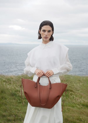 Polène Cyme Edition Textured Cognac | SN-PLN364928