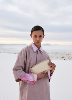 Polène Ilo Pouch Edition Sand | SN-PLN364934