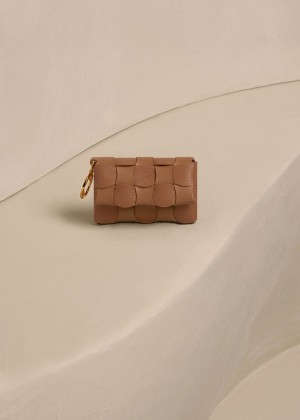 Polène Neiti Card Holder Edition Duo Camel | SN-PLN364950