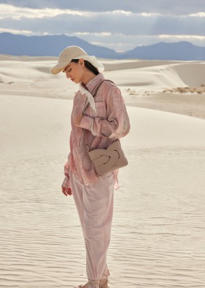 Polène Nodde Edition Smooth Taupe | SN-PLN364956