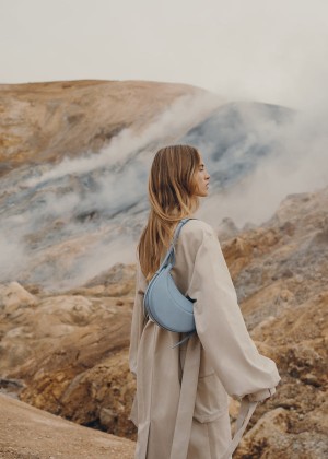 Polène Numéro Dix Edition Crocodile Nubuck Polar | SN-PLN364908