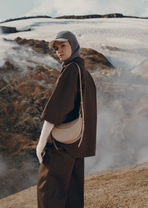 Polène Numéro Dix Edition Crocodile Nubuck Taupe | SN-PLN364910