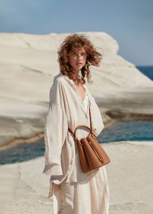 Polène Numéro Huit Edition Textured Camel | SN-PLN364885