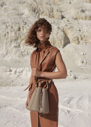 Polène Numéro Huit Edition Textured Taupe | SN-PLN364876