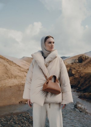 Polène Numéro Neuf Mini Edition Textured Camel | SN-PLN364904