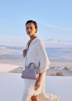 Polène Numéro Neuf Mini Edition Textured Mauve | SN-PLN364895