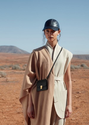 Polène Numéro Sept Crossbody Wallet μαυρα | SN-PLN364852