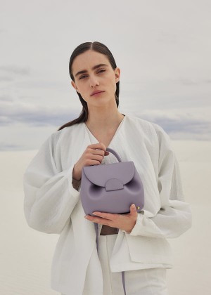 Polène Numéro Un Nano Edition Textured Mauve | SN-PLN364818