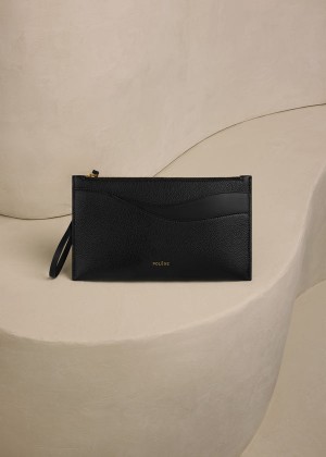 Polène Sierra Pouch μαυρα | SN-PLN365016