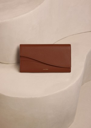Polène Sierra Wallet Edition Duo Cognac | SN-PLN365002