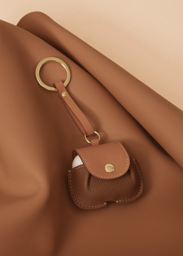 Polène Airpods Case Edition Duo Camel | SN-PLN365051
