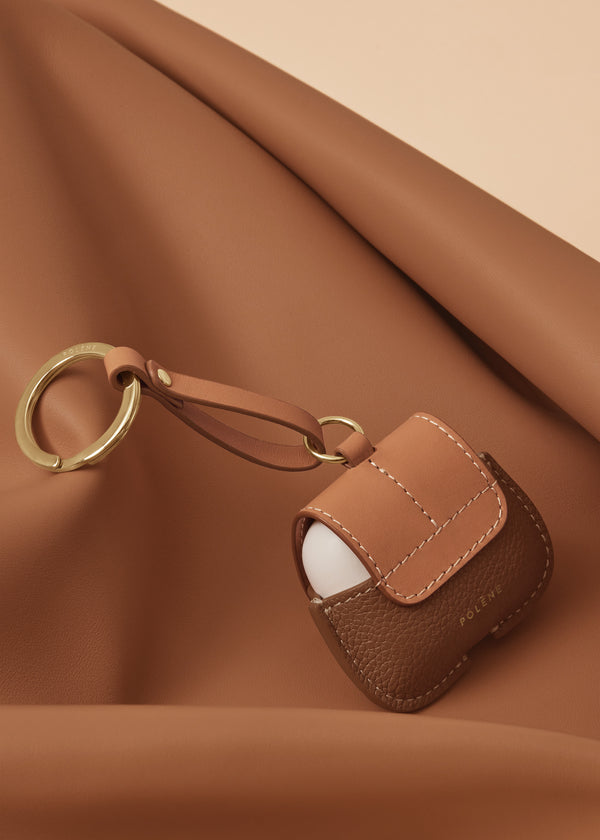 Polène Airpods Case Edition Duo Camel | SN-PLN365051