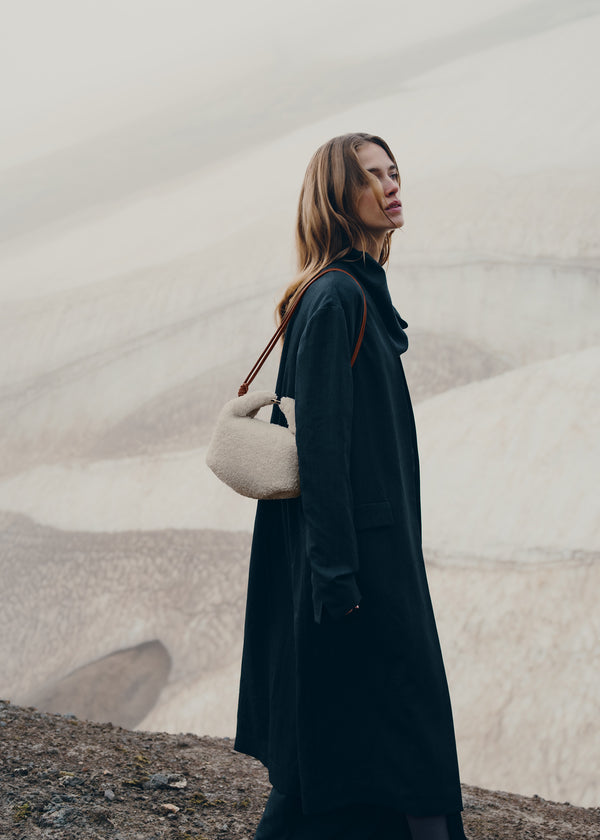 Polène Béri Edition Ecru Shearling | SN-PLN364791