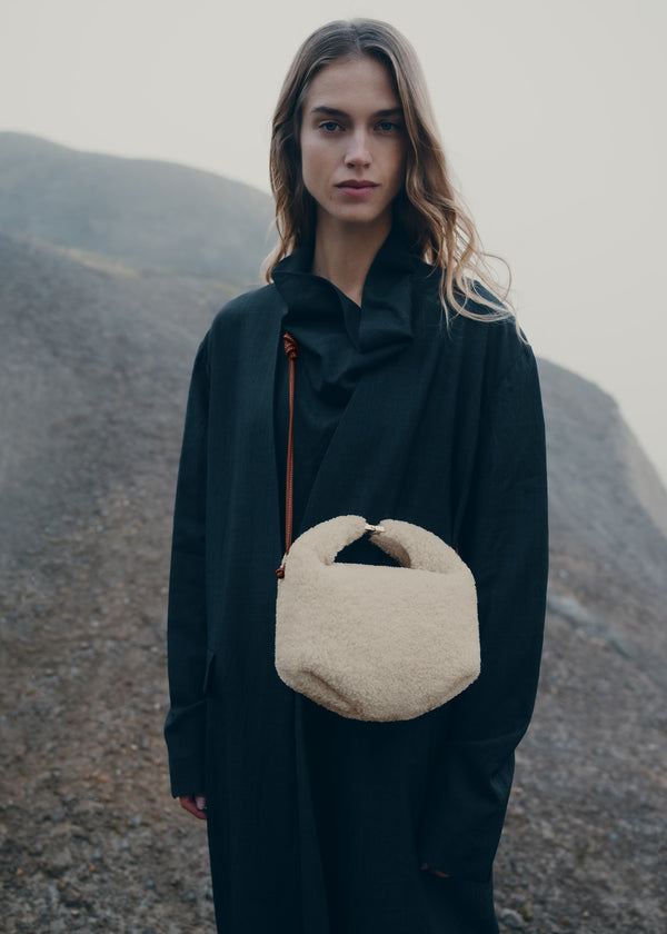 Polène Béri Edition Ecru Shearling | SN-PLN364791