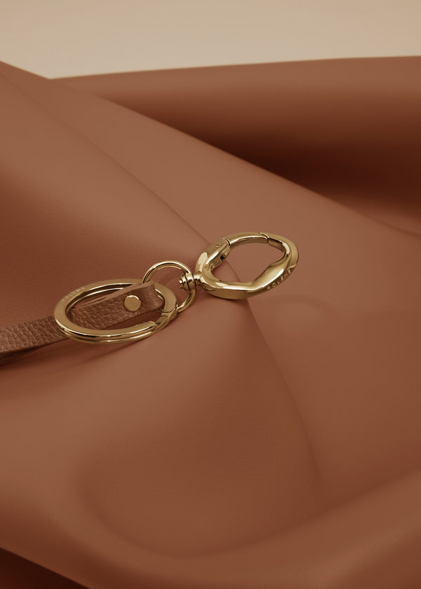 Polène Cubo Keyring Edition Trio Camel | SN-PLN365040