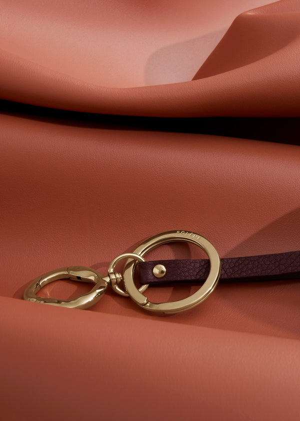 Polène Cubo Keyring μπορντο | SN-PLN365033