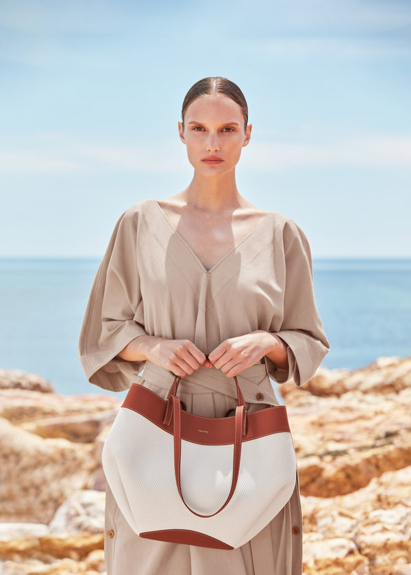 Polène Cyme Edition Cognac Canvas | SN-PLN364923