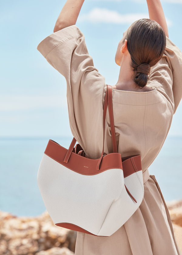 Polène Cyme Edition Cognac Canvas | SN-PLN364923