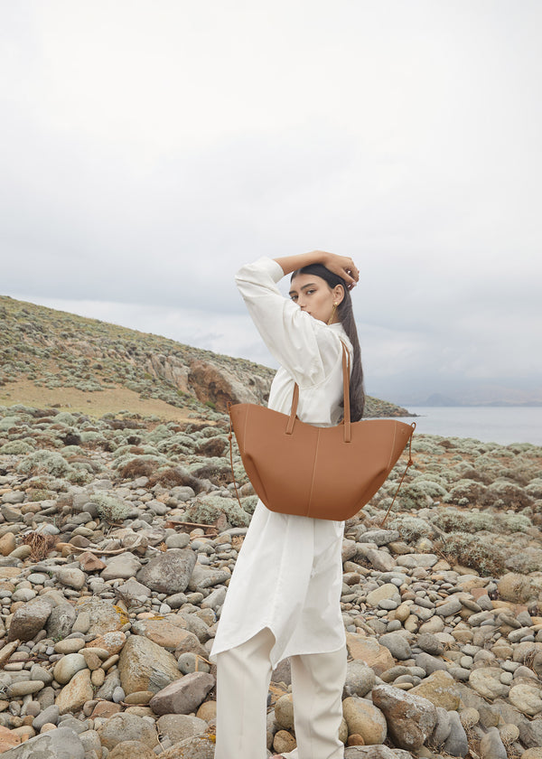 Polène Cyme Edition Textured Camel | SN-PLN364932