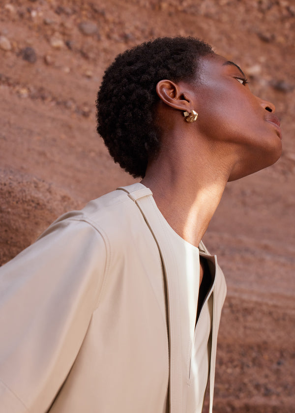 Polène Eroz Stud Earrings χρυσο χρωμα | SN-PLN364995