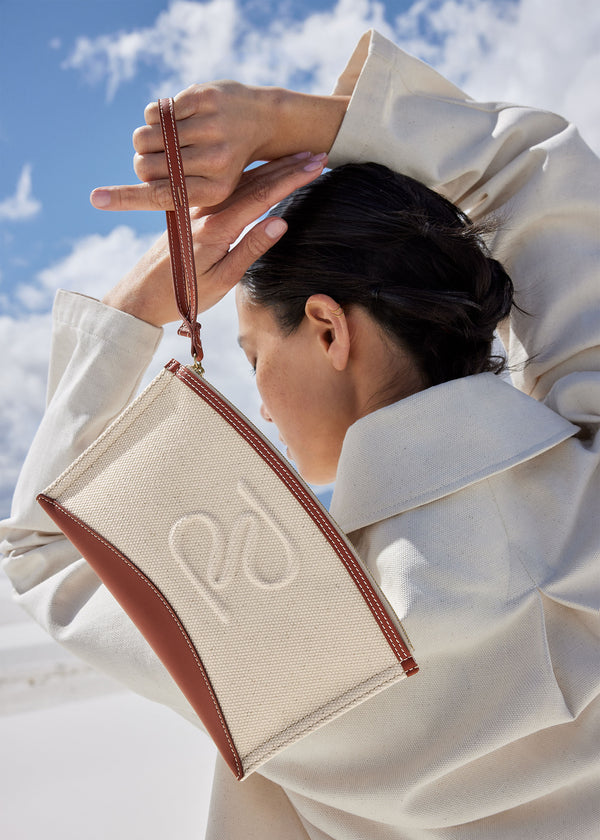 Polène Ilo Pouch Edition Cognac | SN-PLN364933