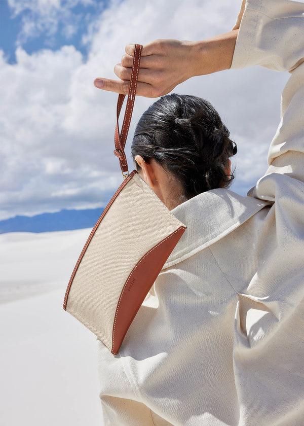 Polène Ilo Pouch Edition Cognac | SN-PLN364933