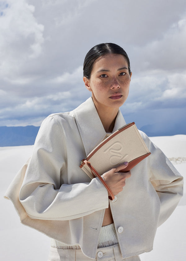 Polène Ilo Pouch Edition Cognac | SN-PLN364933
