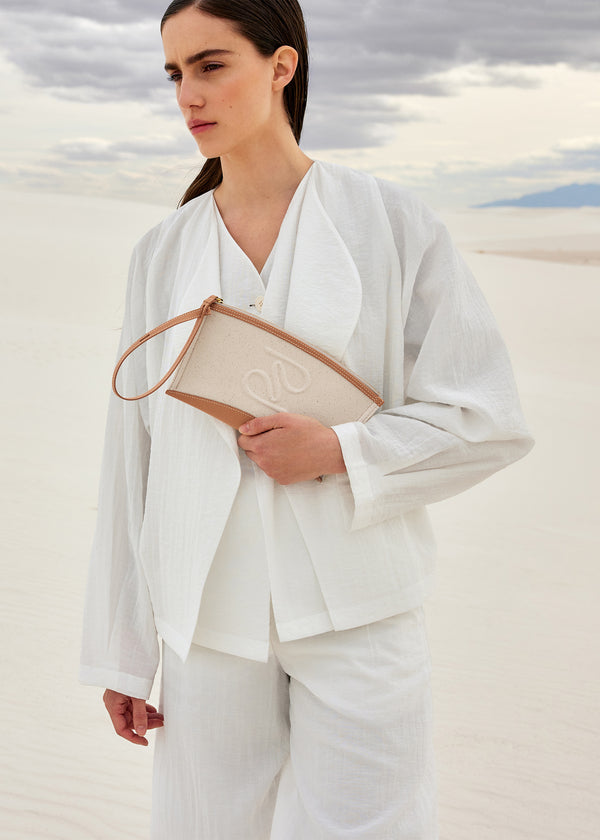 Polène Ilo Pouch Edition Tan | SN-PLN364936