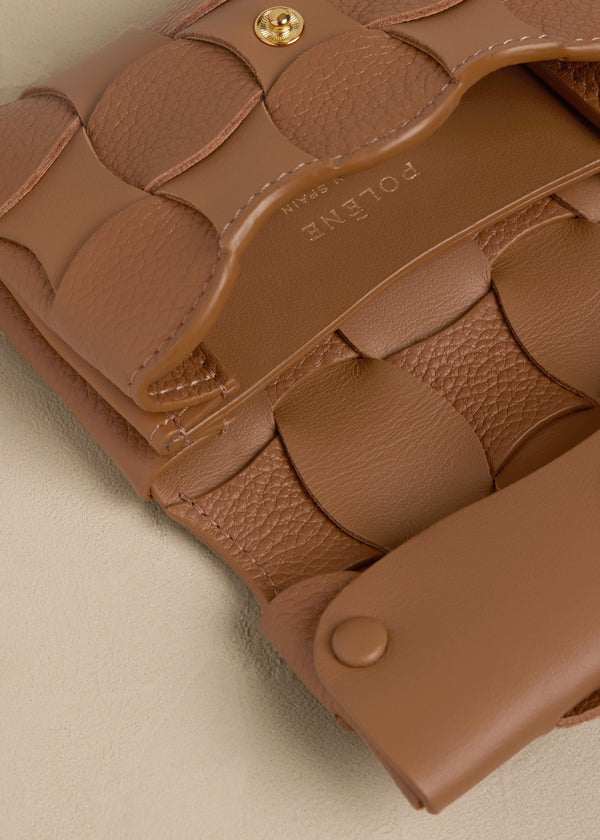 Polène Neiti Card Holder Edition Duo Camel | SN-PLN364950