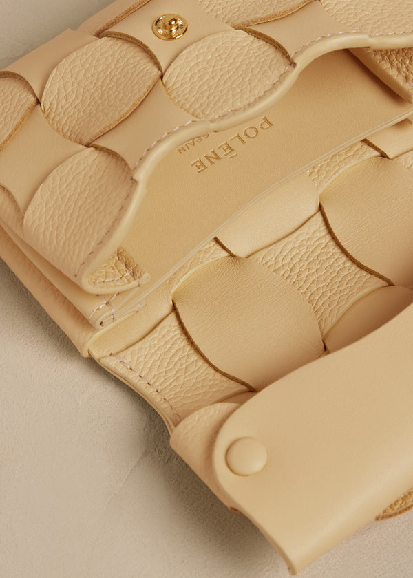 Polène Neiti Card Holder Edition Duo Wheat | SN-PLN364941