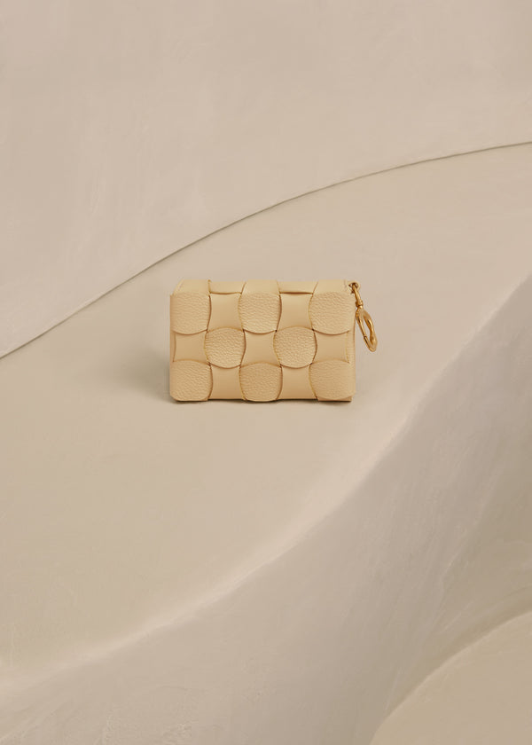 Polène Neiti Card Holder Edition Duo Wheat | SN-PLN364941