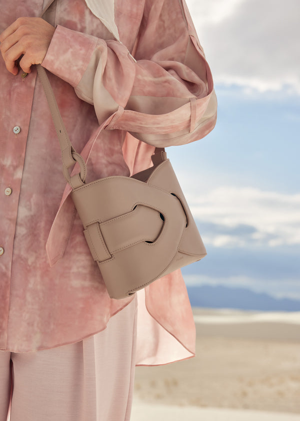 Polène Nodde Edition Smooth Taupe | SN-PLN364956