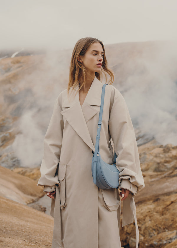 Polène Numéro Dix Edition Crocodile Nubuck Polar | SN-PLN364908