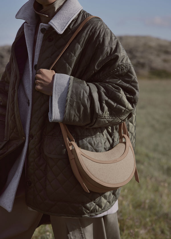Polène Numéro Dix Edition Duo Taupe Canvas | SN-PLN364906