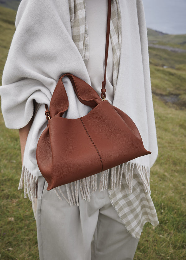 Polène Numéro Neuf Edition Textured Cognac | SN-PLN364890