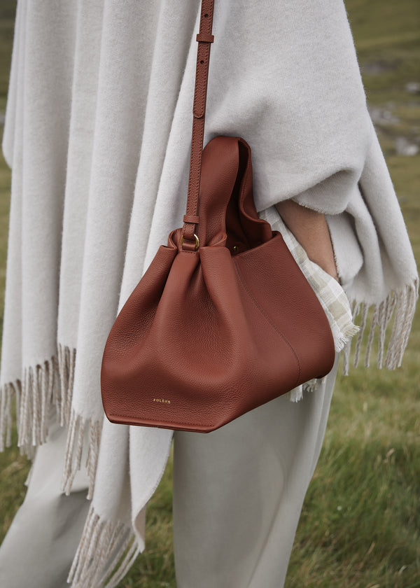 Polène Numéro Neuf Edition Textured Cognac | SN-PLN364890