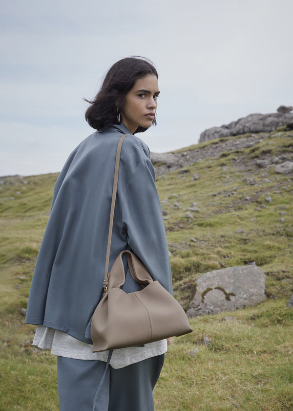 Polène Numéro Neuf Edition Textured Taupe | SN-PLN364900