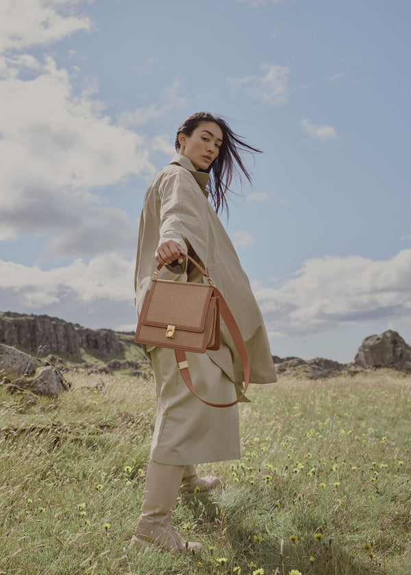 Polène Numéro Sept Edition Duo Camel Canvas | SN-PLN364844