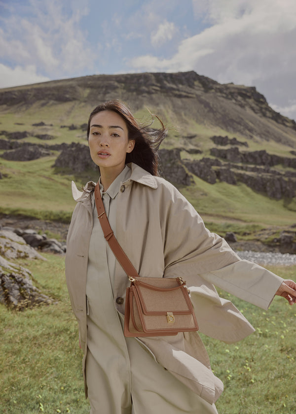 Polène Numéro Sept Edition Duo Camel Canvas | SN-PLN364844