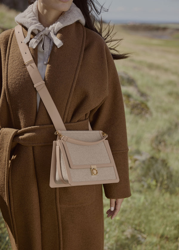 Polène Numéro Sept Edition Duo Taupe Canvas | SN-PLN364846