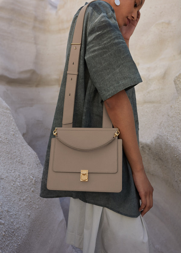 Polène Numéro Sept Edition Textured Taupe | SN-PLN364870