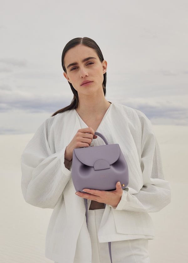 Polène Numéro Un Nano Edition Textured Mauve | SN-PLN364818