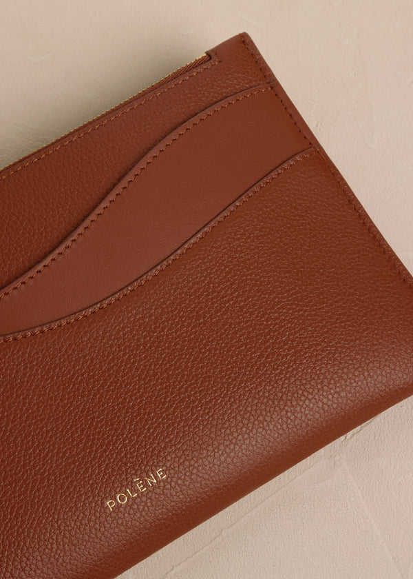 Polène Sierra Pouch Edition Duo Cognac | SN-PLN365017