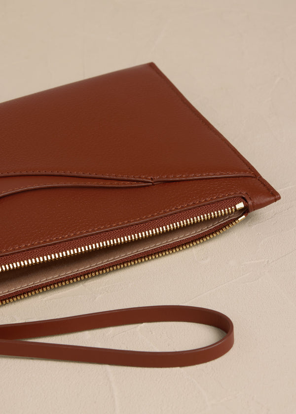 Polène Sierra Pouch Edition Duo Cognac | SN-PLN365017