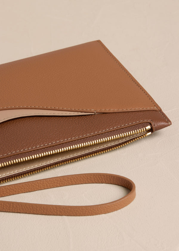 Polène Sierra Pouch Edition Trio Camel | SN-PLN365011
