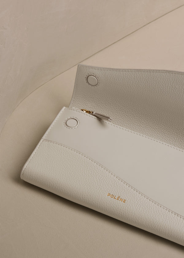 Polène Sierra Wallet Edition Duo Chalk | SN-PLN365004