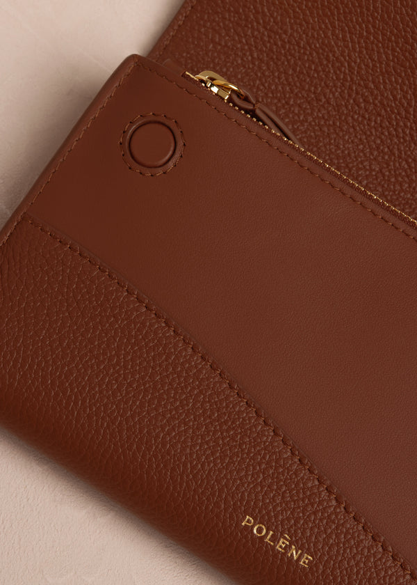 Polène Sierra Wallet Edition Duo Cognac | SN-PLN365002