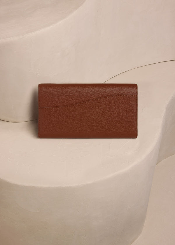 Polène Sierra Wallet Edition Duo Cognac | SN-PLN365002