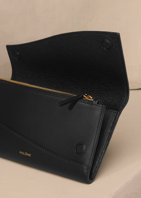 Polène Sierra Wallet μαυρα | SN-PLN365005